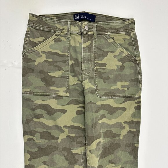 Gap High Rise Universal Legging Women's size 8 Camouflage Denim Jeans - Picture 2 of 5